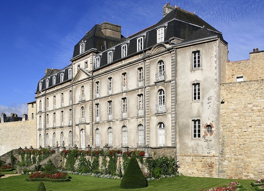 The Château de l'Hermine in Vannes 