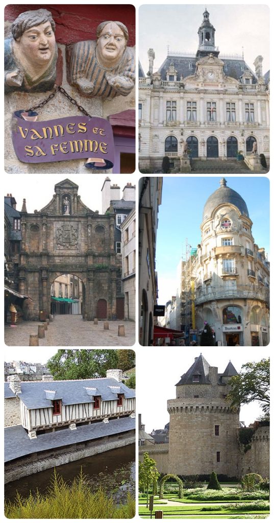 monuments vannes